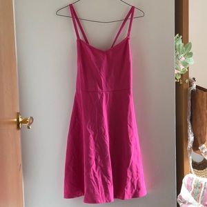 Pink Strap Dress